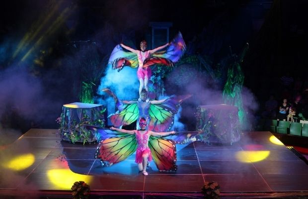 Vietnamese circus performance